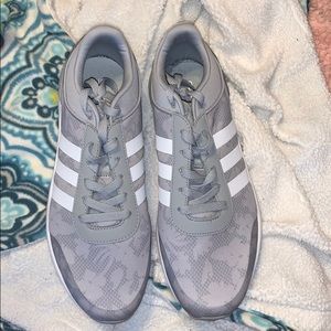 Gray Adidas Tennis Shoes Women’s 10